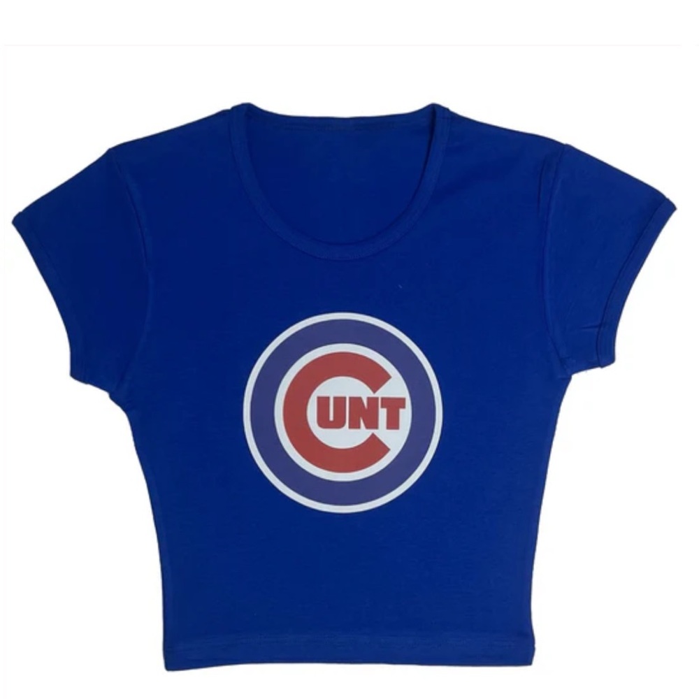 C*nt Cubs baby tee from Heav3nly bodies